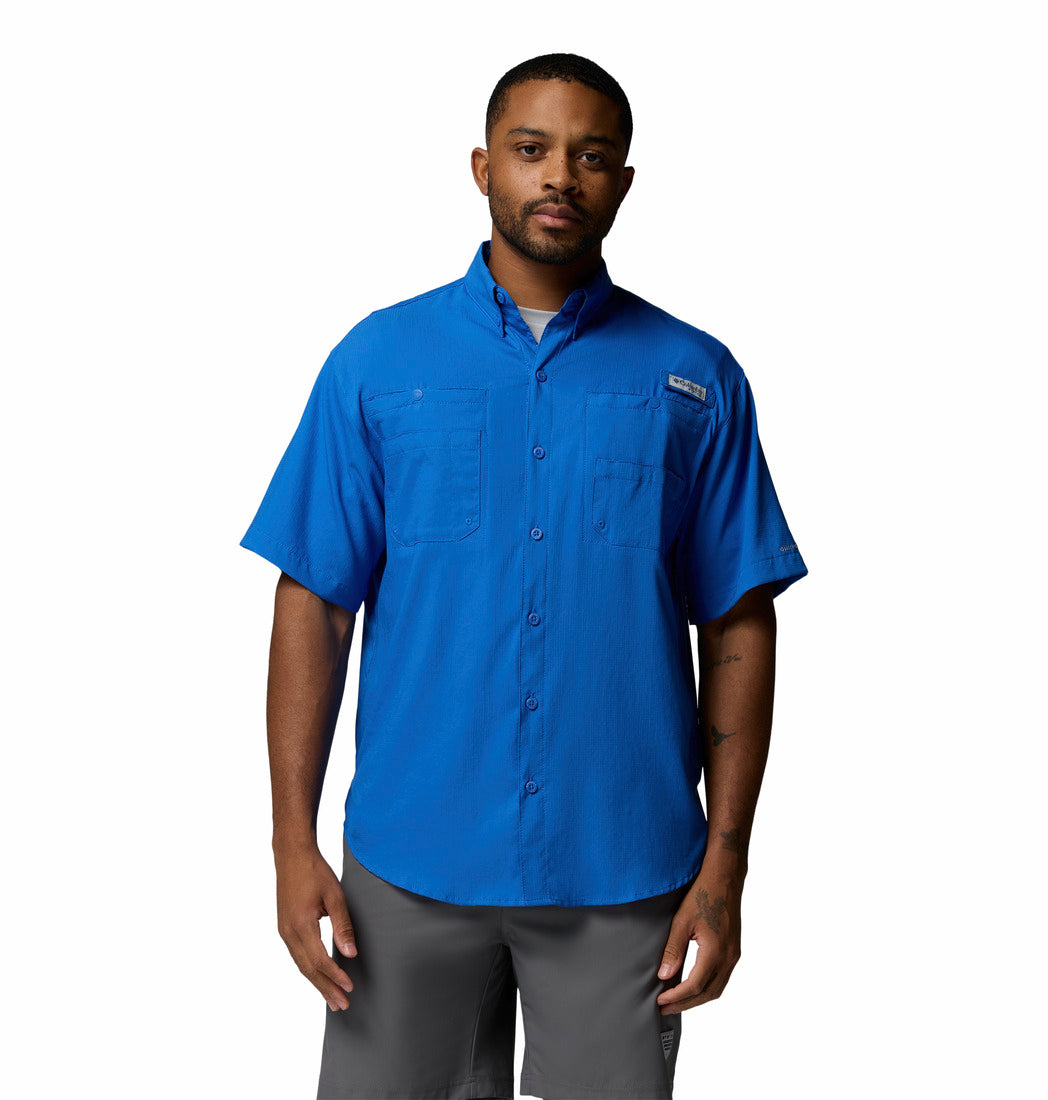 Men's | Columbia | 1287051 - 487 |PFG Tamiami™ II Short Sleeve Shirt | Vivid Blue