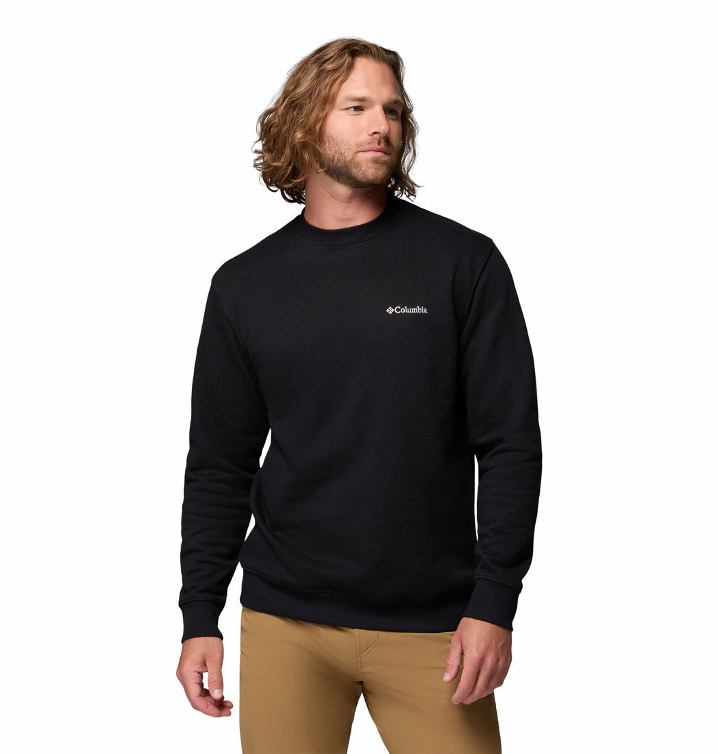 Men's | Columbia | AM6769-010 | Hart Mountain™ II Crew | Black