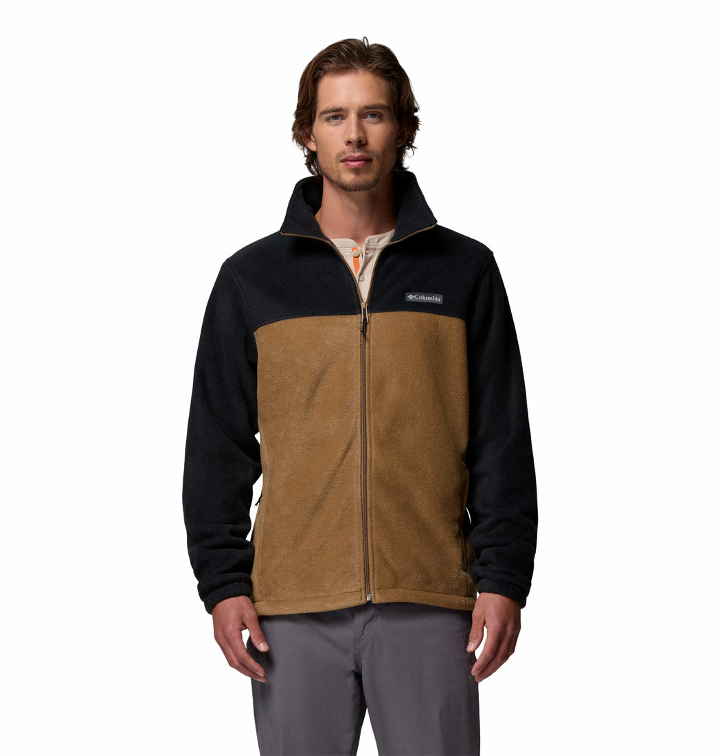 Men's | Columbia | 1476671-008 | Steens Mountain™ 2.0 Full Zip Fleece | Black / Delta