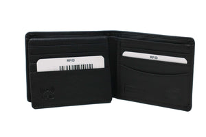 Men's | JBG International | 151A-1 | Wallet - RFID Left Flip Dual ID Window | Black