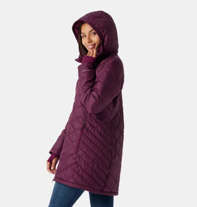 Women's | Columbia | WW0011-616 | Heavenly™ Long Hdd Jacket | Marionberry