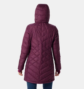 Women's | Columbia | WW0011-616 | Heavenly™ Long Hdd Jacket | Marionberry