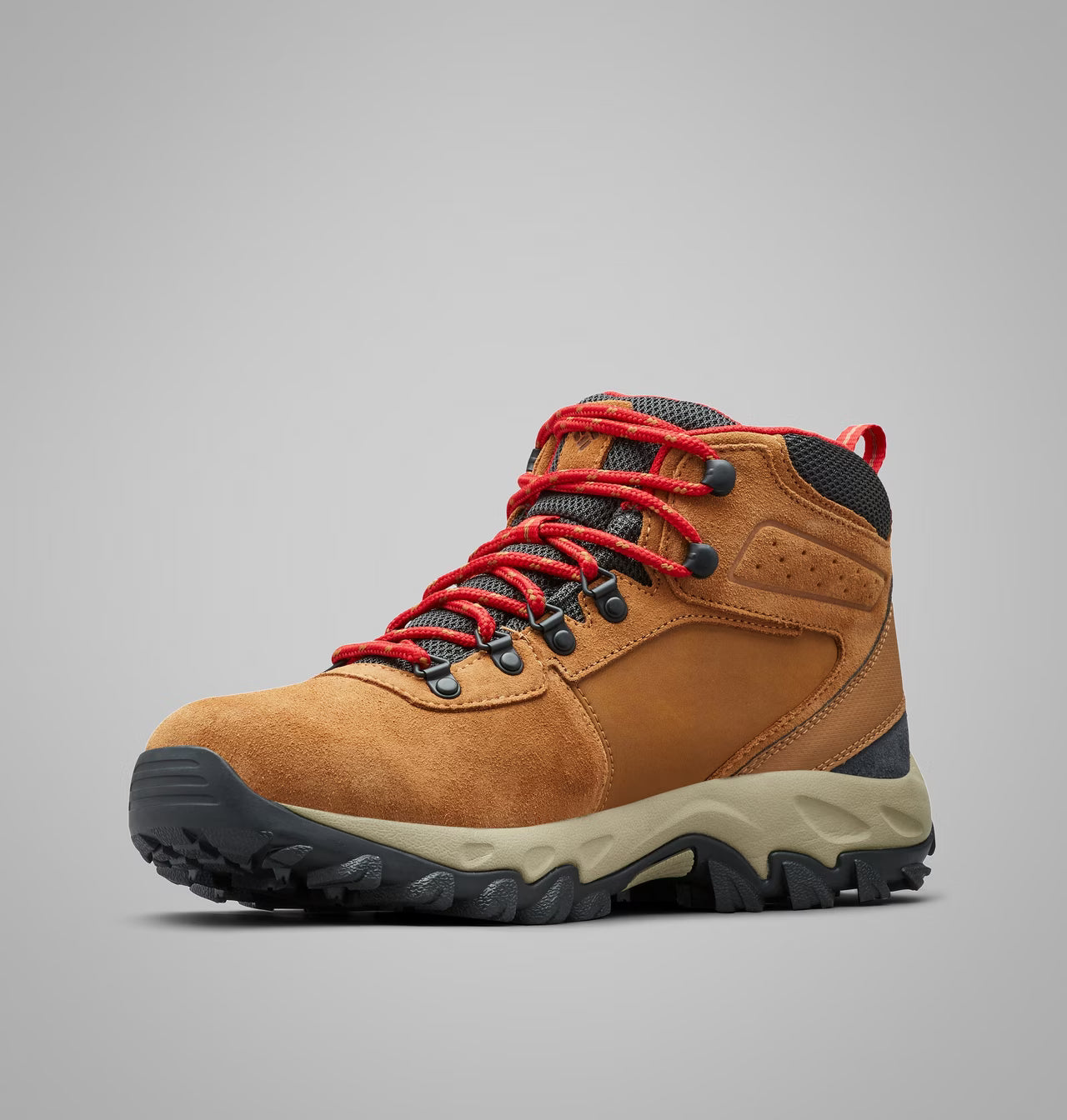 Men's | Columbia | BM2812-286 | Men's Newton Ridge Plus II  Suede Waterproof |  Elk, Mountain Red