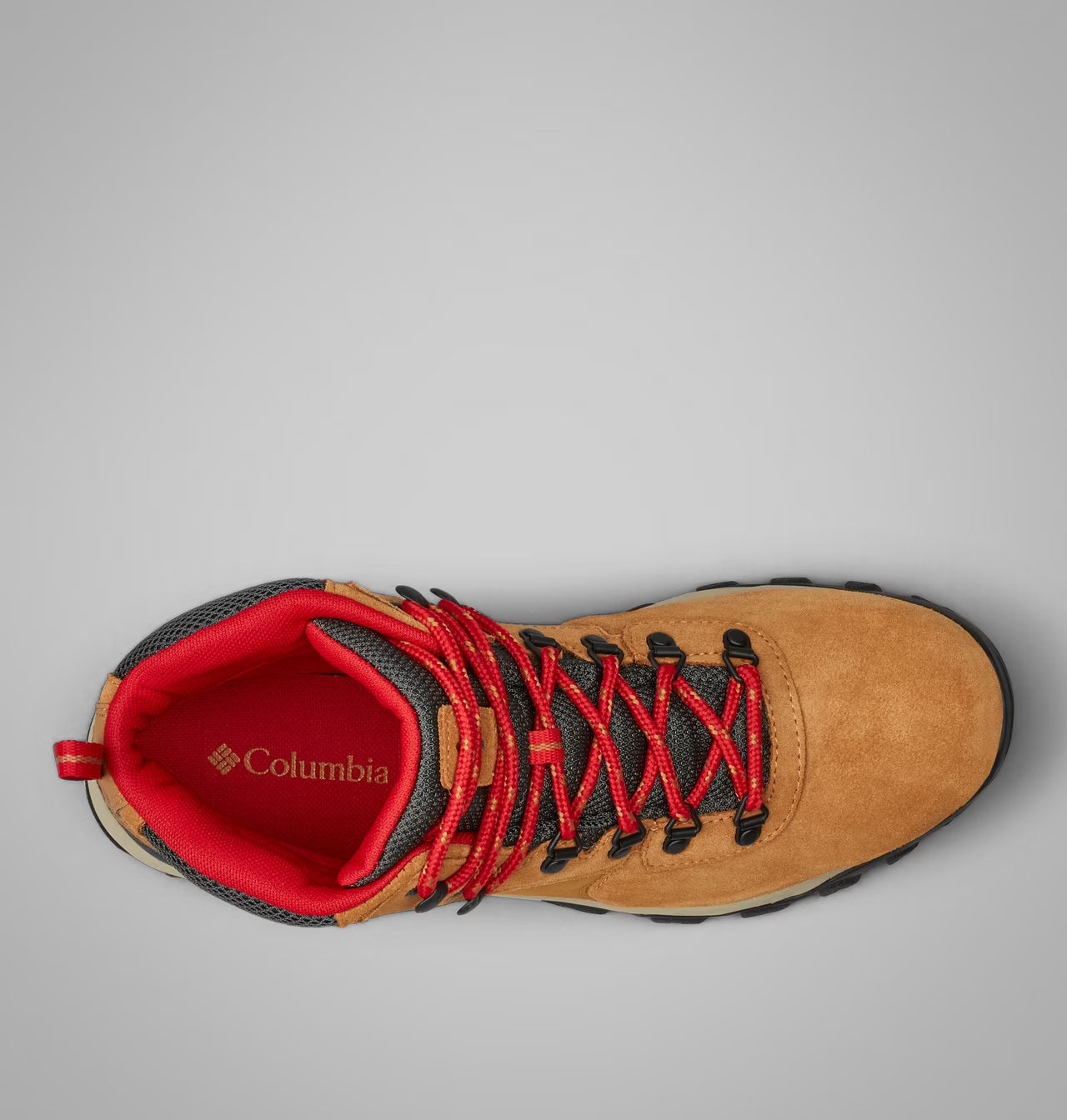 Men's | Columbia | BM2812-286 | Men's Newton Ridge Plus II  Suede Waterproof |  Elk, Mountain Red