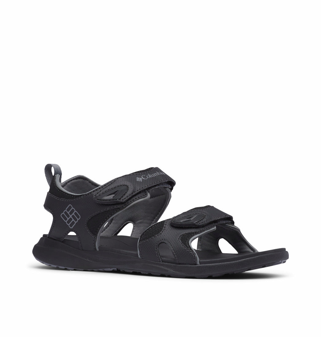 Men's | Columbia | BM0111-010 | Ankle 2 Strap Sandal | Black, Ti Grey Steel