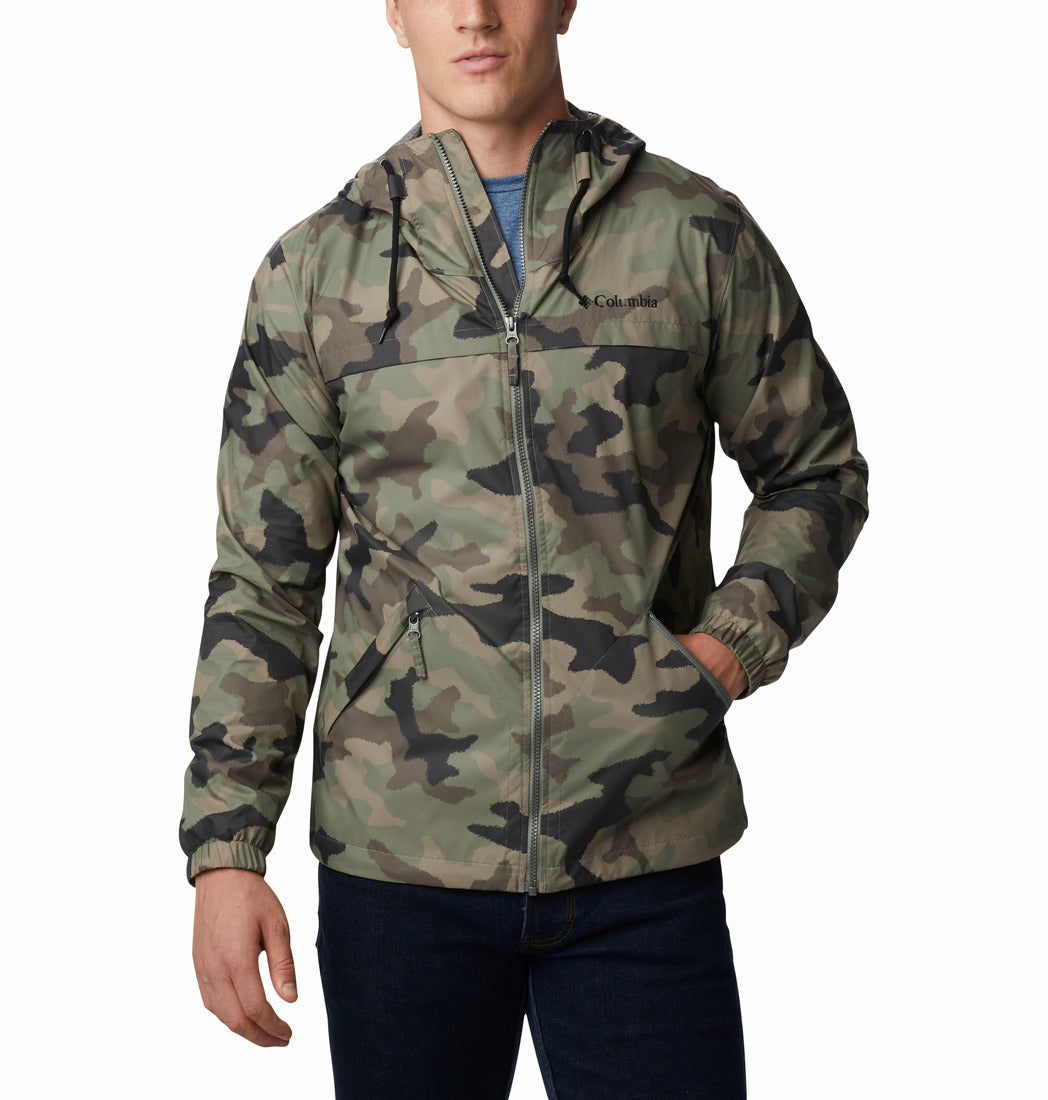Men's | Columbia | 1940521-316 | Oroville Creek  Printed Uninsulated Hunting Jacket | Cypress Trad Camo