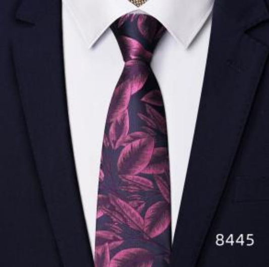Men's | H. R. Lash Tie | 8445 | Pink Leaf