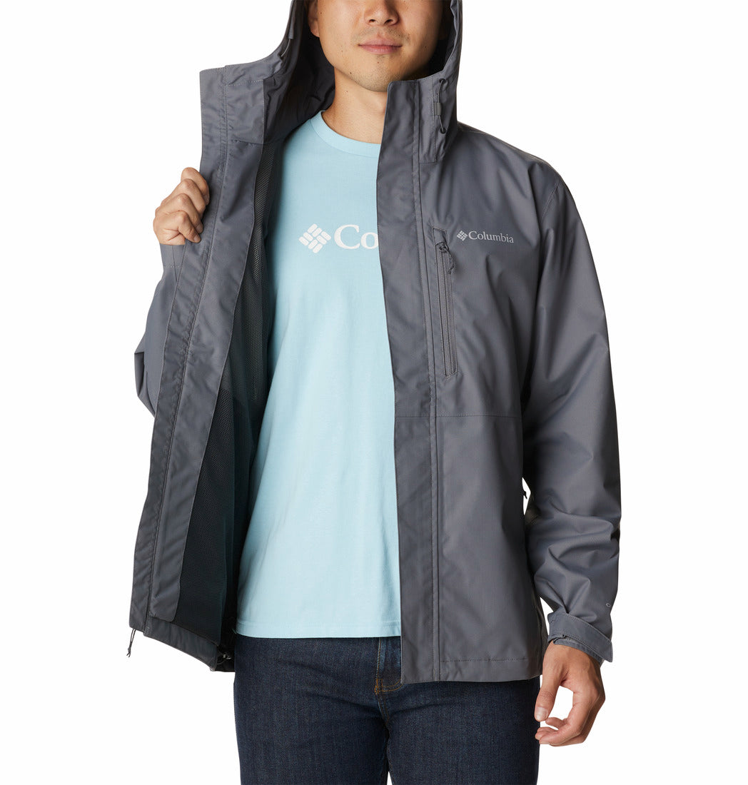 Men's | Columbia | 1988621 | Hikebound™ Rain Jacket | City Grey