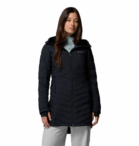 Women's | Columbia | WK1057-010 | Joy Peak™ II Mid Hooded Jacket | Black