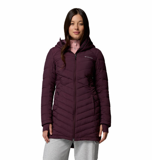 Women's | Columbia | WK1057-607 | Joy Peak™ II Mid Hooded Jacket | Moonvista