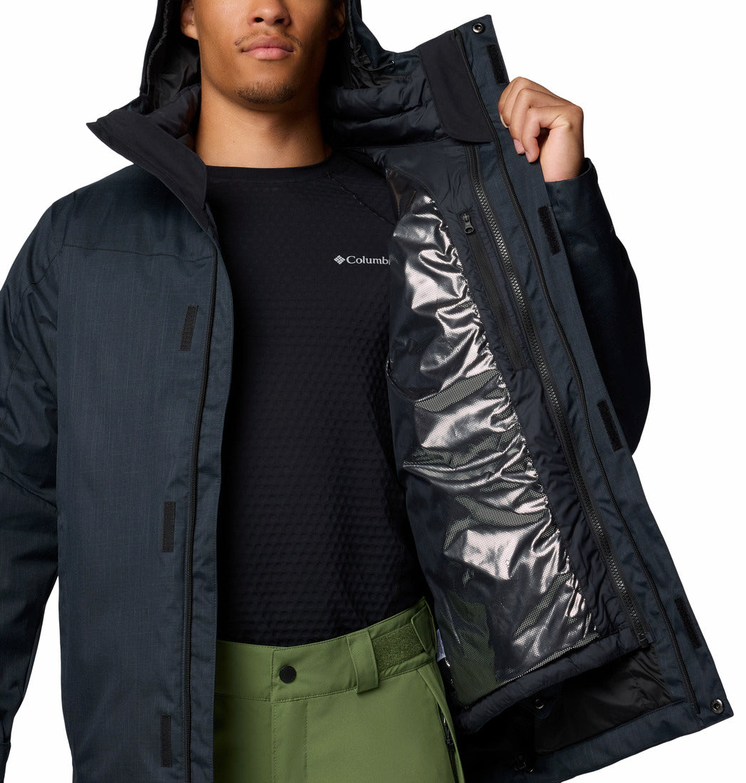 Men's | Columbia | 2090281-011 | Whirlibird IV Interchange Insulated Jacket | Black Melange