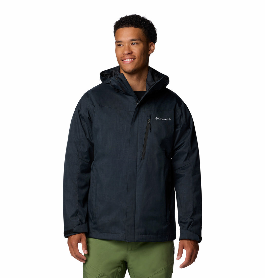 Men's | Columbia | 2090281-011 | Whirlibird IV Interchange Insulated Jacket | Black Melange
