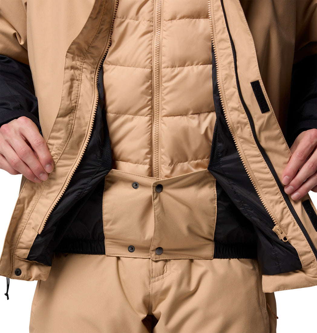 Men's | Columbia | 2090281-262 | Whirlibird IV Interchange Insulated Jacket | Canoe / Black