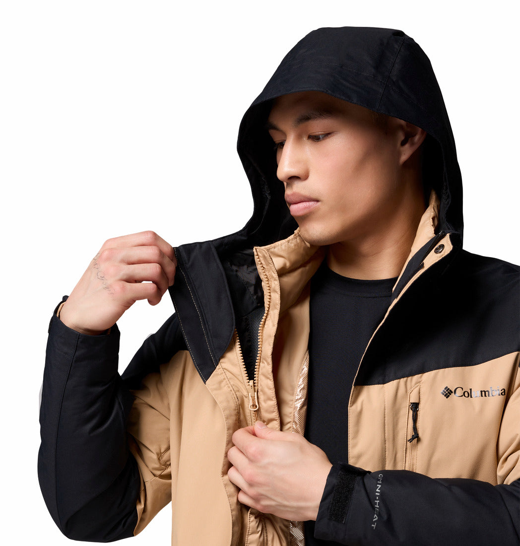 Men's | Columbia | 2090281-262 | Whirlibird IV Interchange Insulated Jacket | Canoe / Black