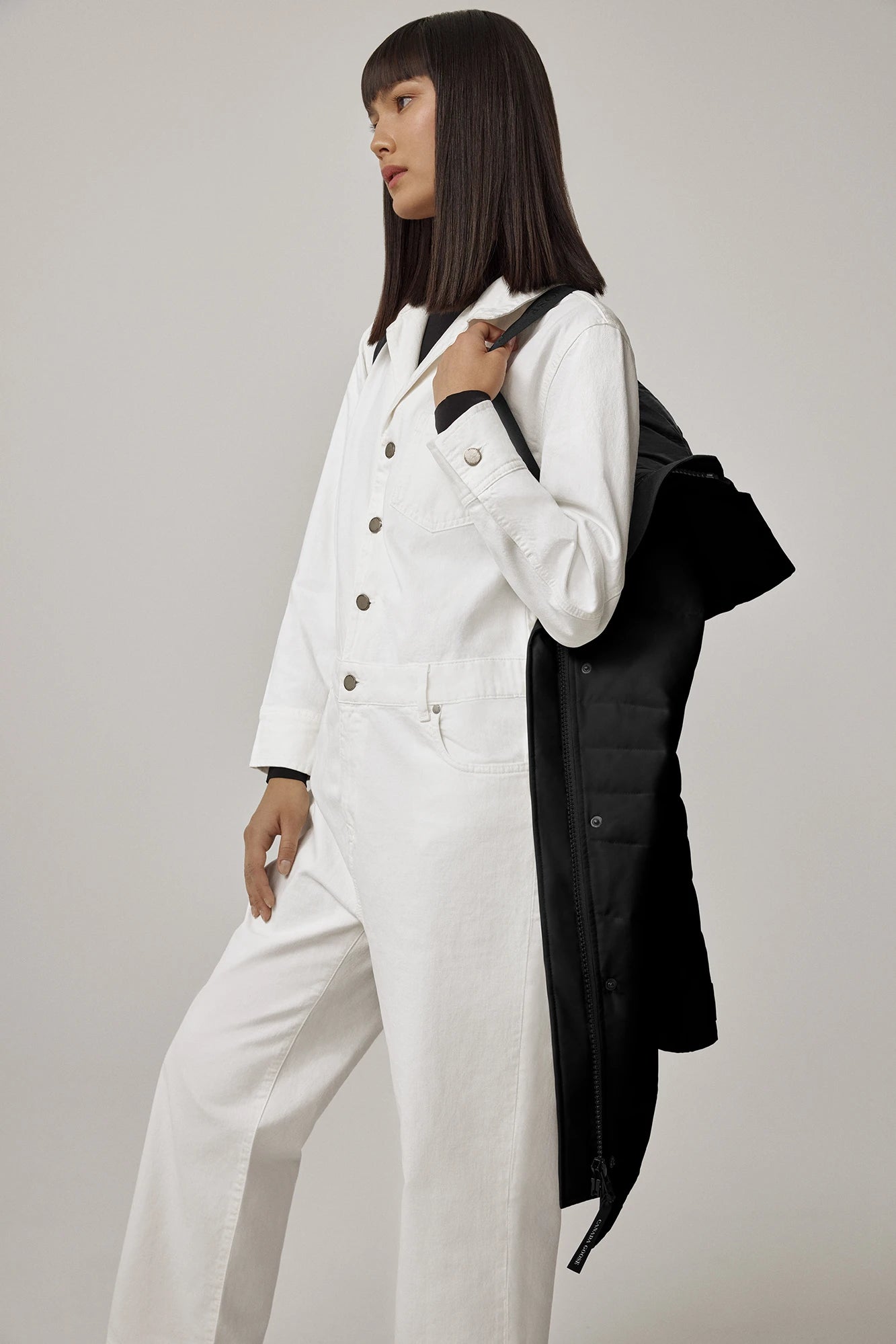 Women s Canada Goose 2090W Lorette Parka No Fur Black H.R. Lash