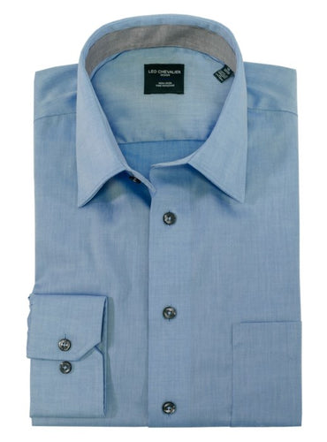 Men's | Leo Chevalier | 225121 | Dress Shirt | Bonnie Blue