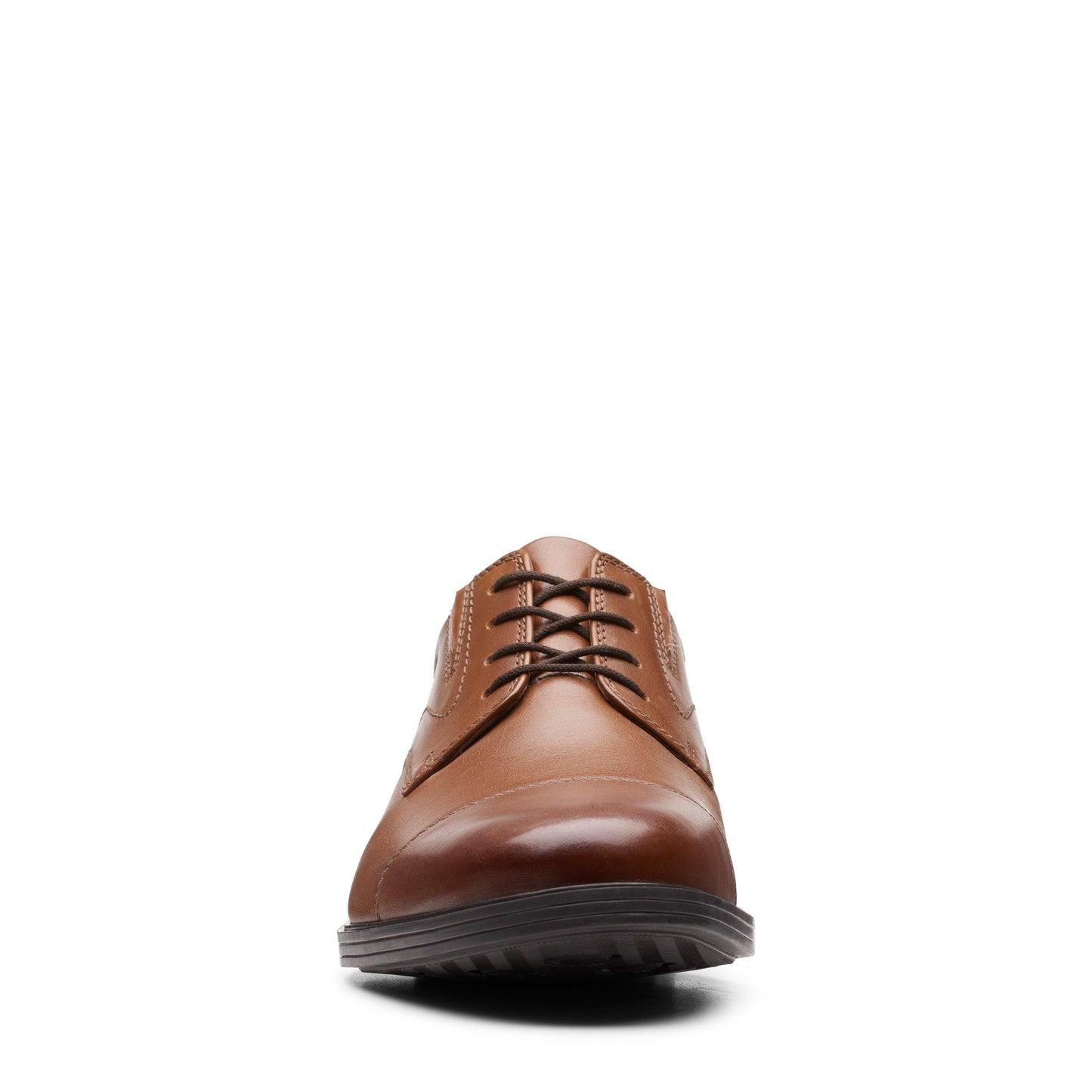 Men's | Clarks | 26152913 | Whiddon Cap | Dark Tan Leather