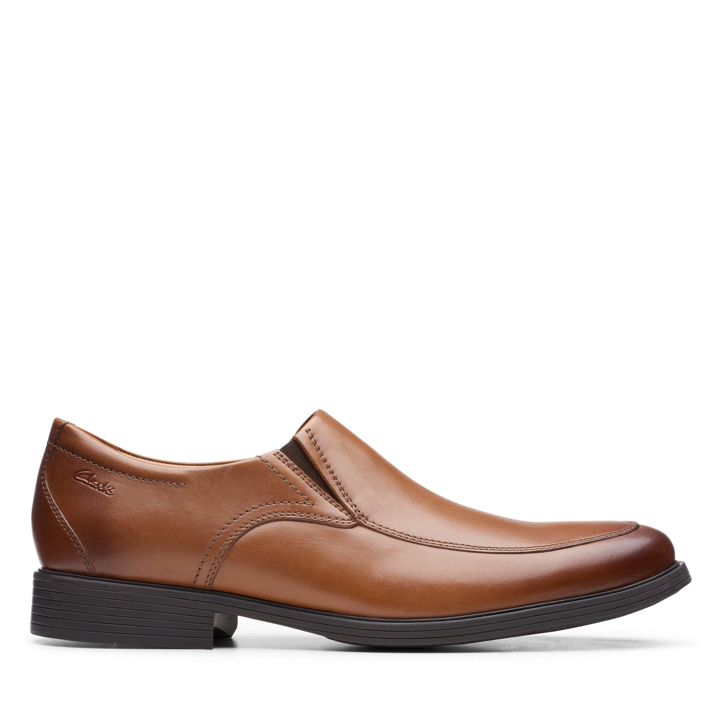 Men's | Clarks | 26152917 | Whiddon Step | Dark Tan Leather