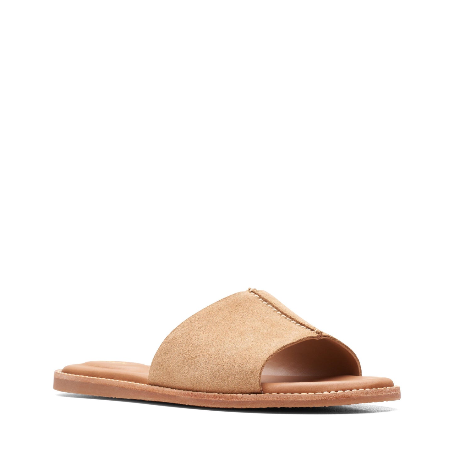 Women's | Clarks | 26166690 | Karsea Mule | Light Tan Suede