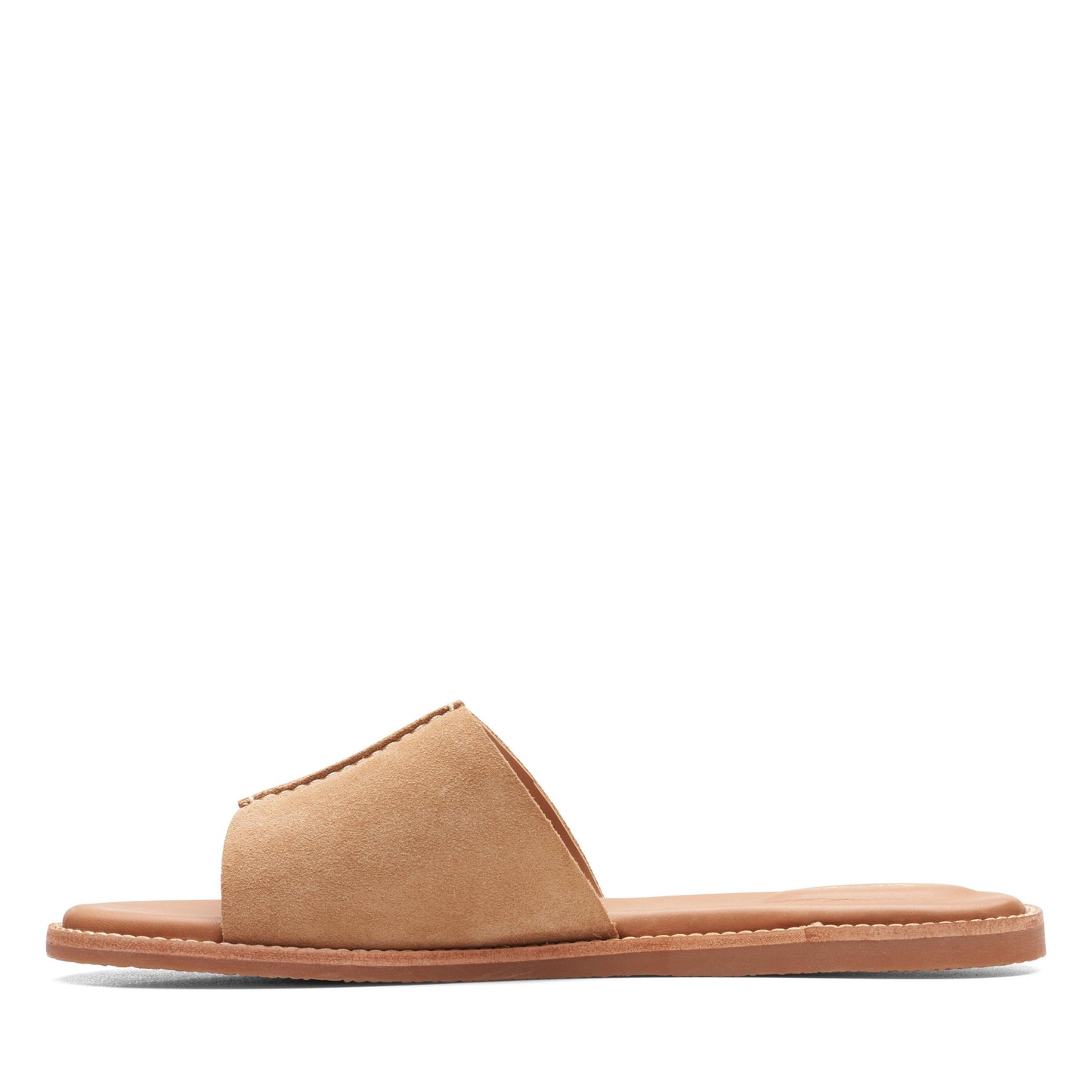 Women's | Clarks | 26166690 | Karsea Mule | Light Tan Suede