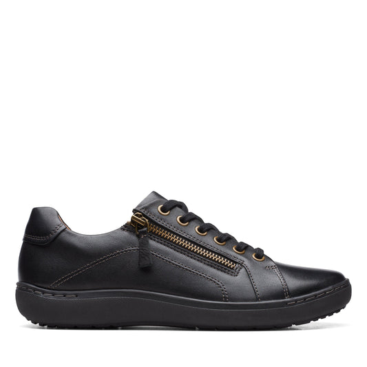 Women's | Clarks | 26171986 | Nalle Lace | Black Leather
