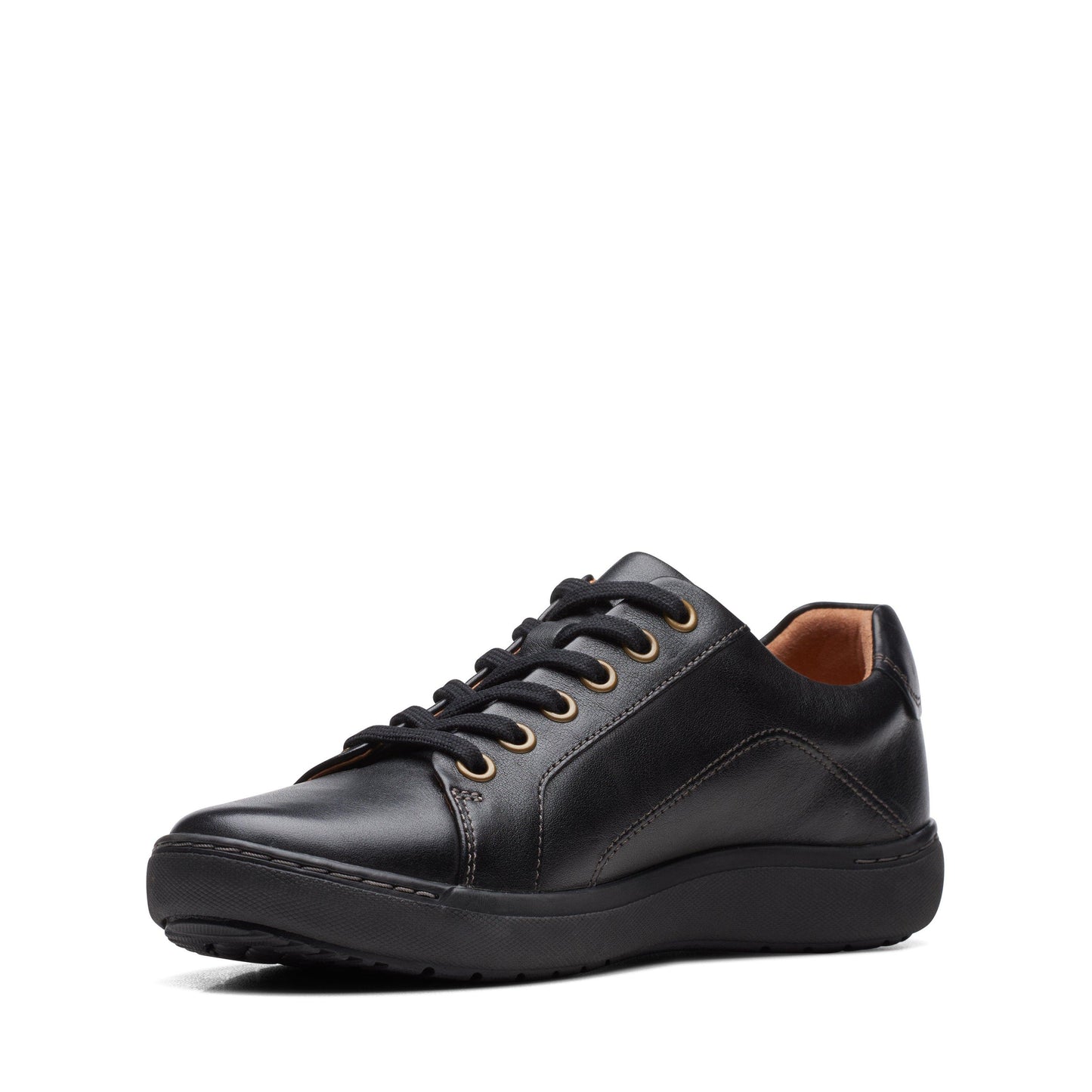 Women's | Clarks | 26171986 | Nalle Lace | Black Leather