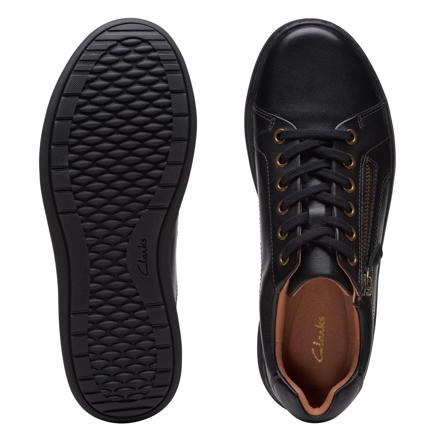 Women's | Clarks | 26171986 | Nalle Lace | Black Leather