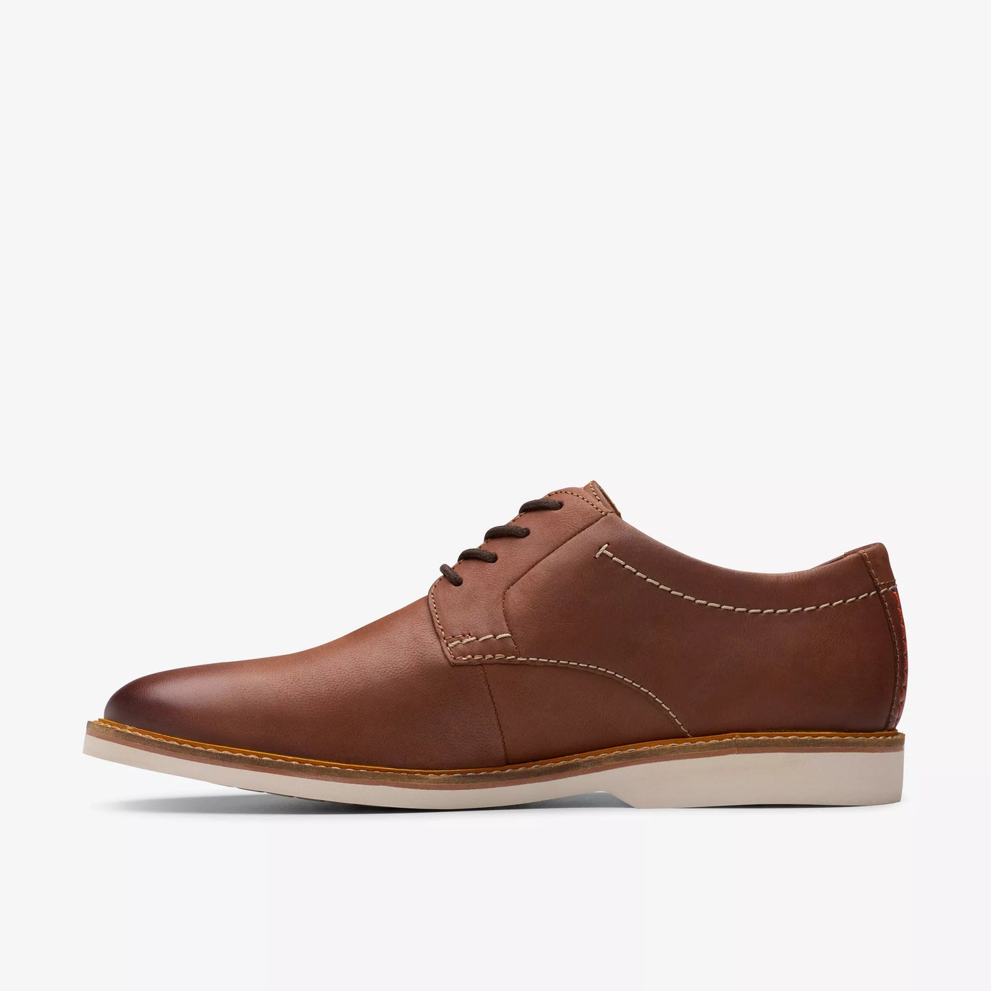 Men's | Clarks | 26172070 | Atticus LT Lace | Dark Tan Leather