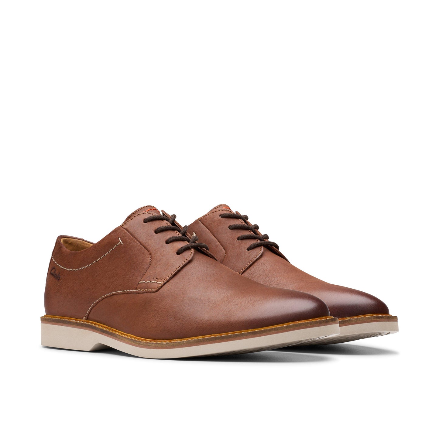 Men's | Clarks | 26172070 | Atticus LT Lace | Dark Tan Leather