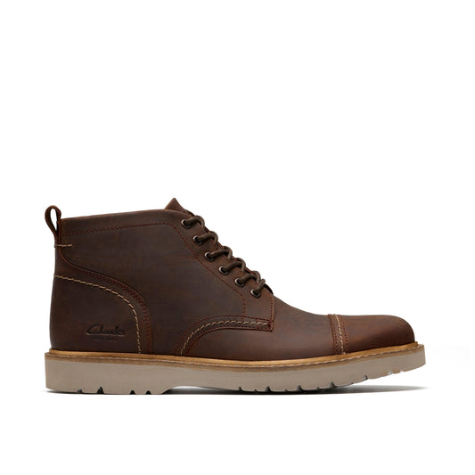 Men's | Clarks | 26184534 | Weltridge Zip | Tan Leather