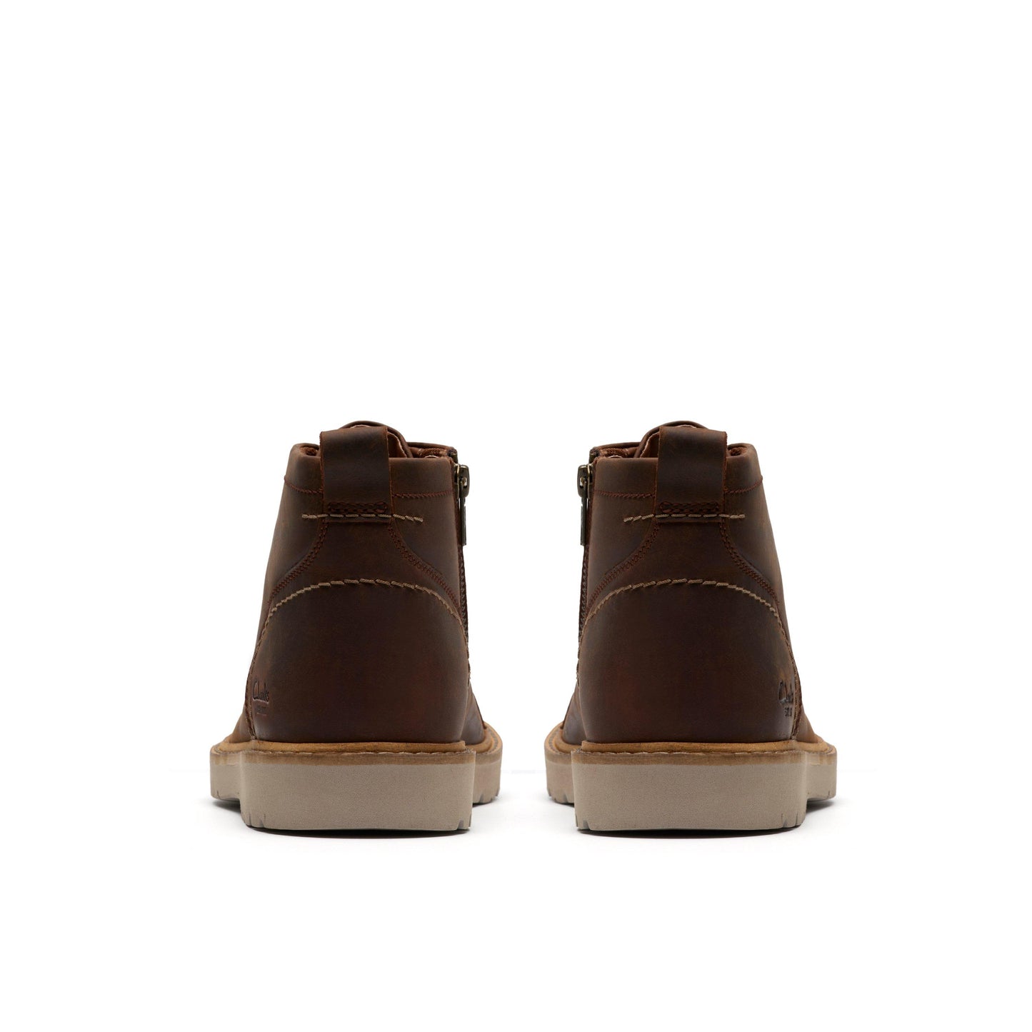 Men's | Clarks | 26184534 | Weltridge Zip | Tan Leather