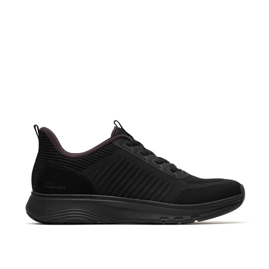 Men's | Clarks | 26185348 | Motion Trek LT | Black Knit