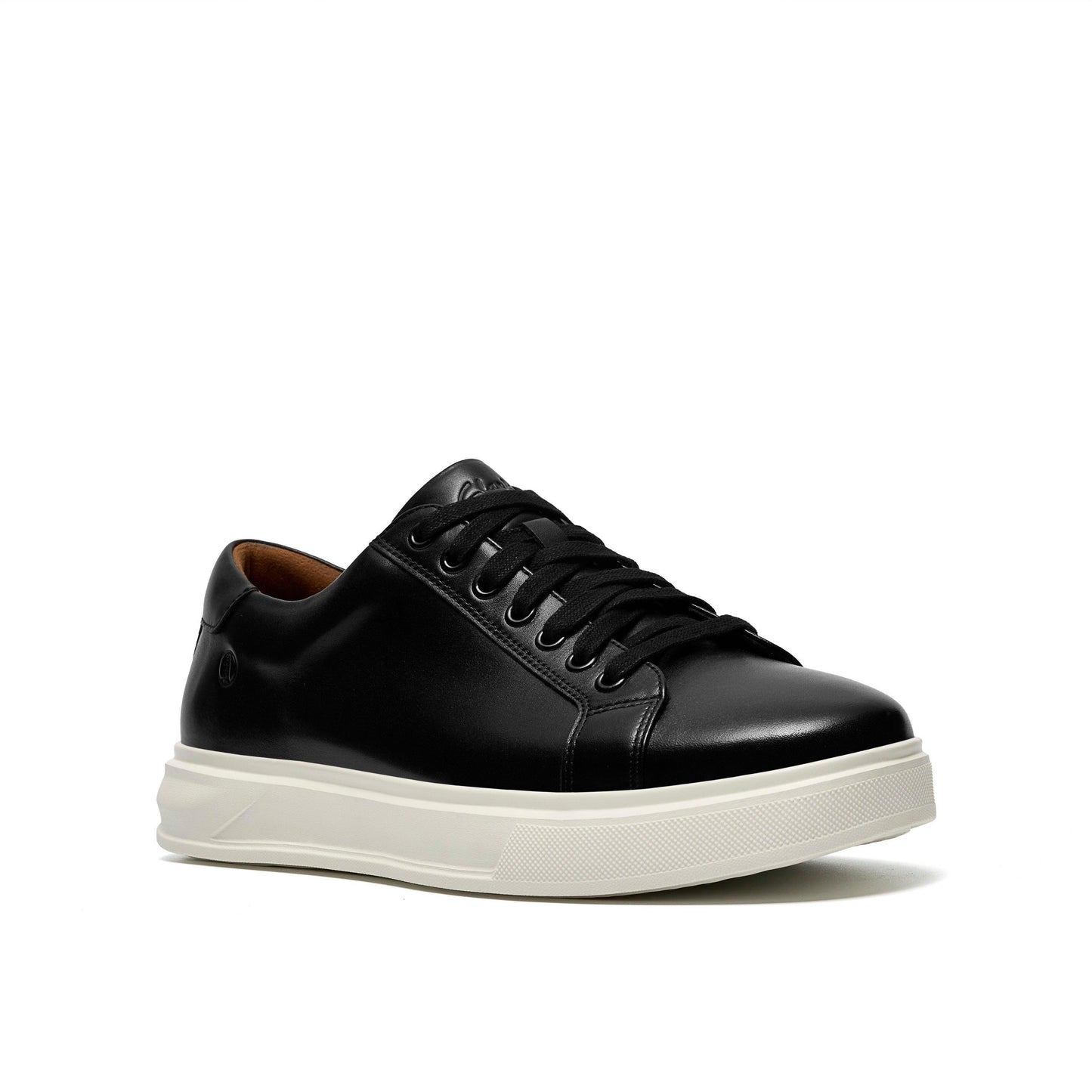 Men's | Clarks | 26186559 | Goswell Tie | Black Leather