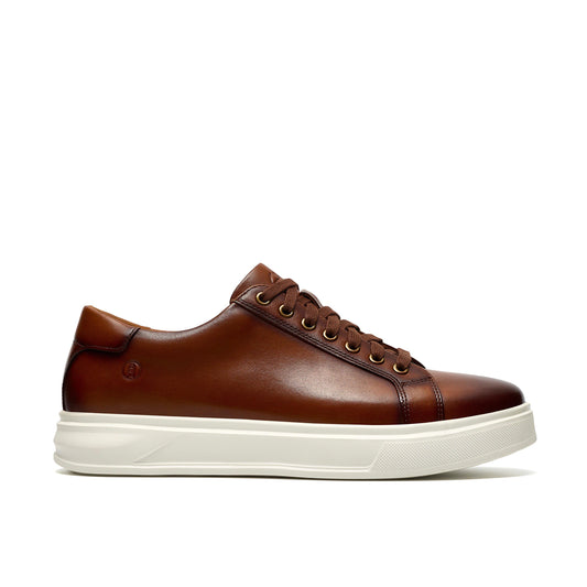 Men's | Clarks | 1326799 | Goswell Tie | Tan Leather