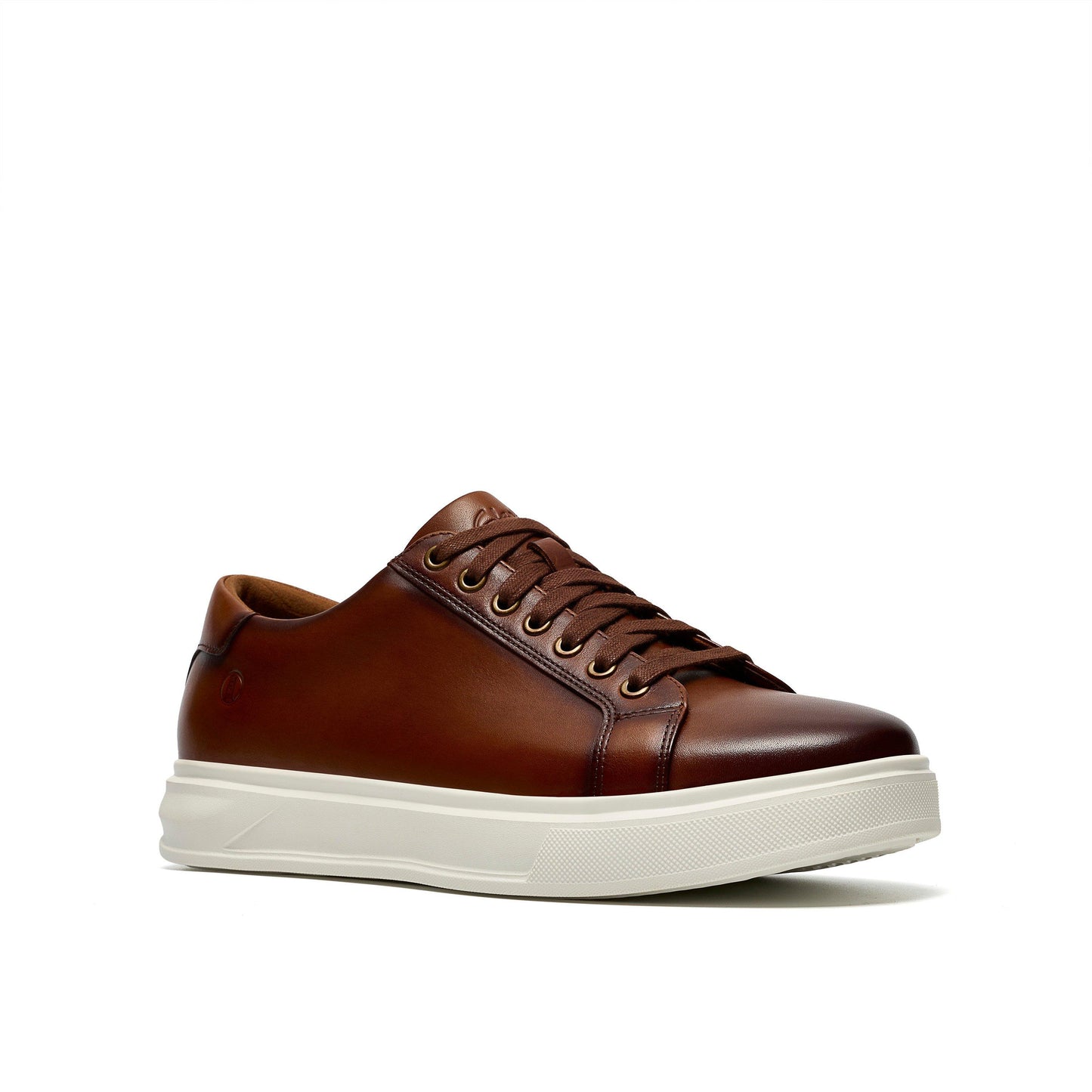 Men's | Clarks | 1326799 | Goswell Tie | Tan Leather