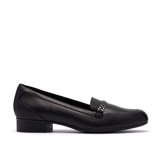 Women's | Clarks | 26186950 | Juliet Mia | Black Leather