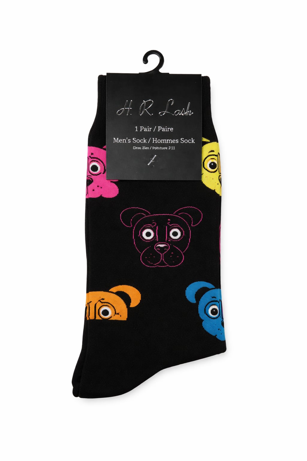 H. R. Lash | FS202 | Fun Socks | Dog Faces
