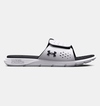 Load image into Gallery viewer, Women&#39;s | Under Armour | 3026027 | Ignite Pro Slides | White / Black