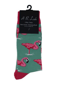 H. R. Lash | FS276 | Fun Socks | Flamingos