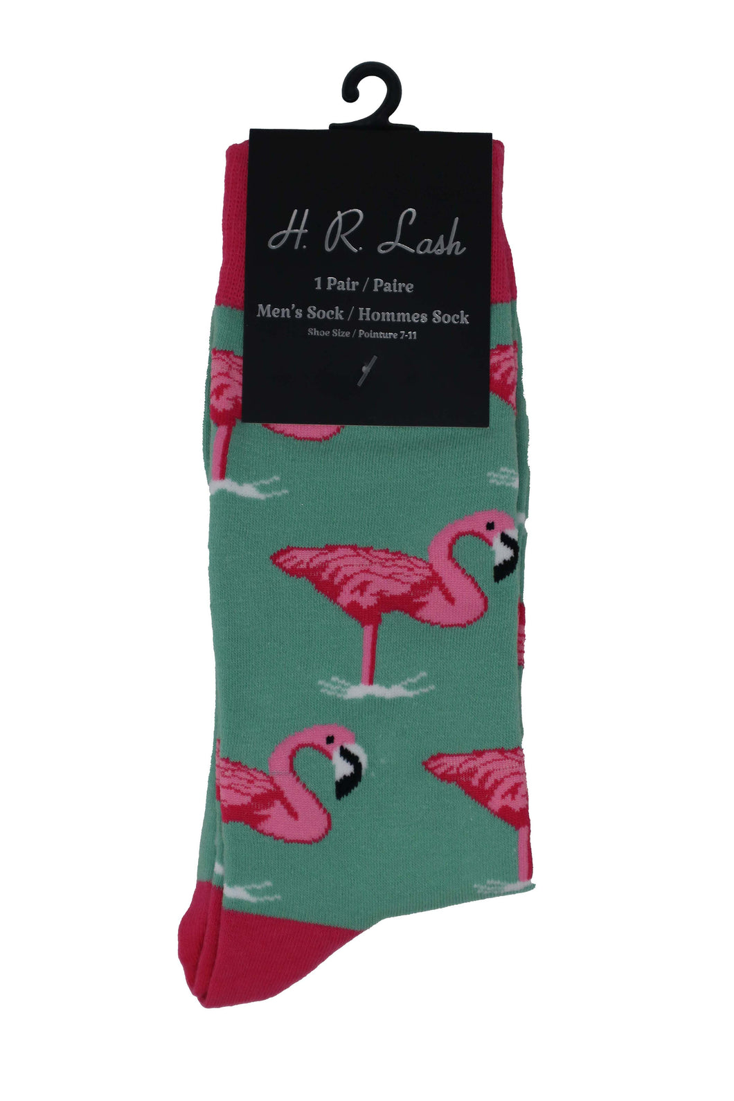 H. R. Lash | FS276 | Fun Socks | Flamingos