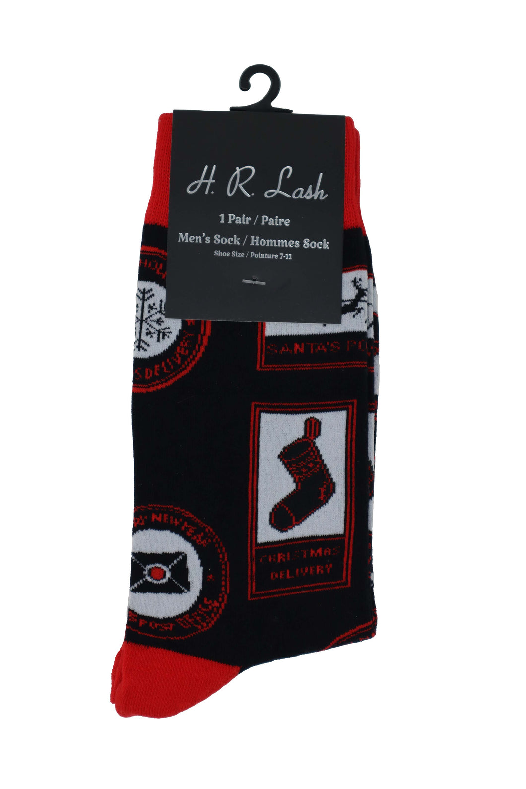 H. R. Lash | FS219 | Fun Socks | Christmas Delivery