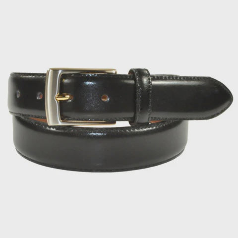Men's | Bench Craft | 3536 | Leather Stretch Belt | Black/Gold