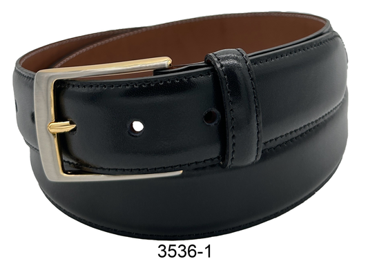 Men's | Bench Craft | 3536 | O/S Leather Belt | Matte Black