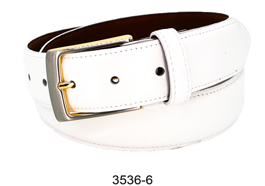 Men's | Bench Craft | 3536 | Leather Belt | White