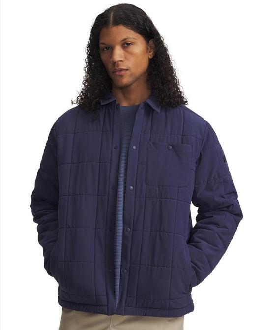Men's | Under Armour | 1387030-403 | Expanse Quilted Shacket | Navy