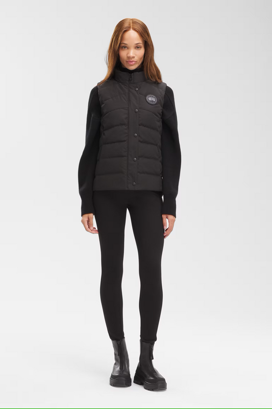 Women's | Canada Goose | 2836LB | Freestyle Vest Black Label | Black