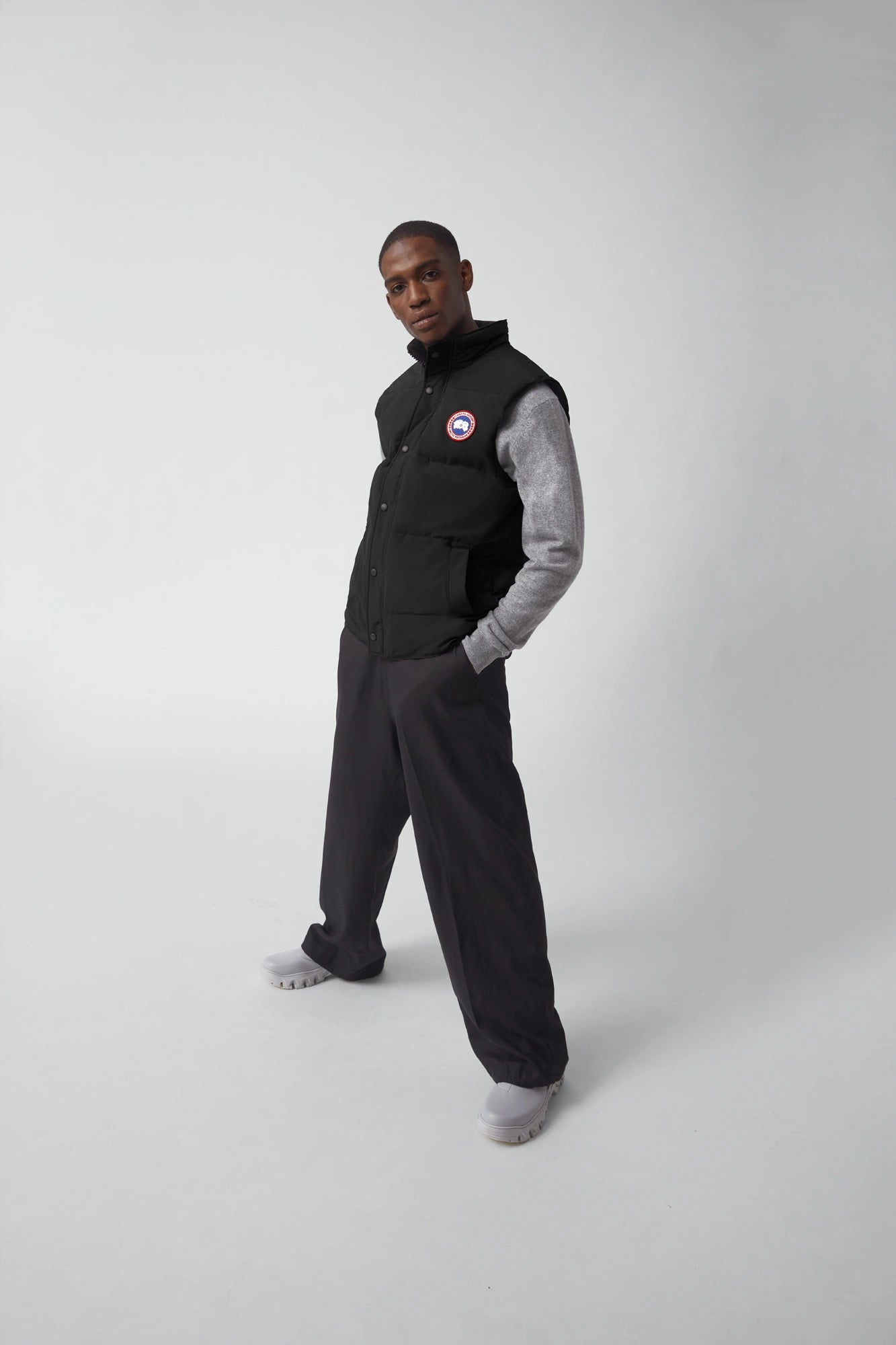 Canada goose garson vest black shop