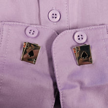 Load image into Gallery viewer, Boy&#39;s | H.R. Lash - Little Sir | 33 | Dress Shirt | Purple