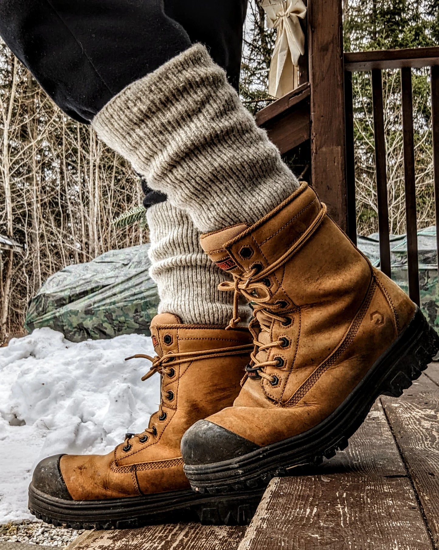 J. B. Field's  | 50 Below Icelandic Socks | Beige