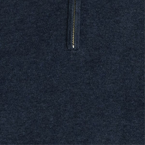 Men's | Leo Chevalier | 525624 | Cotton Space Dyed Crew Neck Sweater | Blue